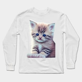 cute little cat Long Sleeve T-Shirt